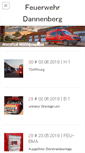 Mobile Screenshot of feuerwehr-dannenberg.de